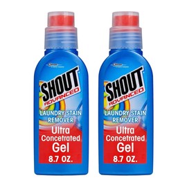 Shout Advanced Ultra Concentrated Gel Brush Laundry Stain Remover Pack of 2
