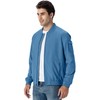 Gopune Men's Windproof Bomber Jackets Lightweight Running Windbreaker Outdoor Golf