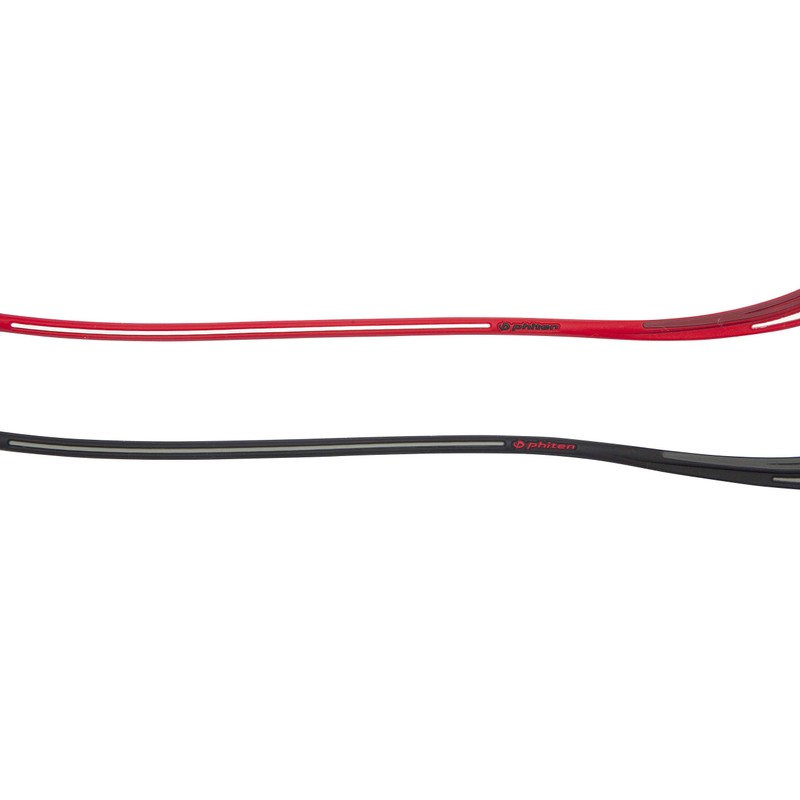 Phiten EXTREME Twist Necklace, RAKUWA Neck, Red/White, 16.9 inches (43