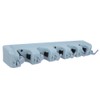 Wall Mounted Mop Broom Hanger Holder Garage Storage Rack for