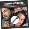 Ipetboom 2pcs Skull Design Portable Beard Comb Double-sided Hairdressing Tool