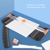 Paper Cutter 12in A4 Office Trimmer Crafting Scrapbooking Tool with