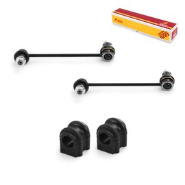 Metrix Premium Chassis Parts - 4 PC L/R Front Sway Bar Stabilizer End Link & Front Stabilizer Bar Bushing Kit Fits 2010-2013 Kia Soul, Replacement K750597, K750598, K200904, Made in Europe