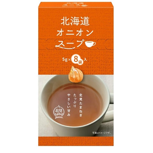 Greens Kitami Hokkaido Onion Soup, 8 Bags, 1.4 oz (40 g) x 6 Boxes