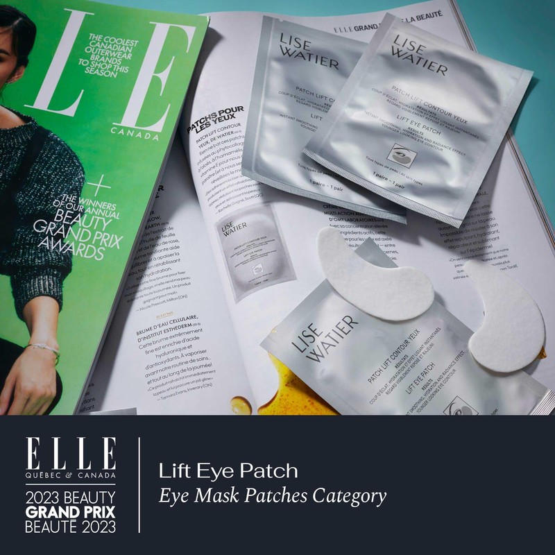 Watier Anti-Wrinkle Lift Eye Patch, Under-Eye Patches, Instant Smoothing, Hydration,