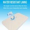 Mecc ecoh Baby Bassinet Mattress, 100% Breathable Cover, Water-Resistant Lining,