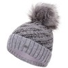 Faera Winter Hat - Warm Lined Faux Fur Bobble Hat