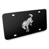 iPick Image for Ford Bronco 3D Chrome Logo on Black
