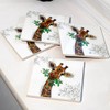 Bug Art Giraffe Ceramic Drinks Coasters, Set of 4, Square,