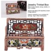 Vintage Jewelry Box Antique Sofa Shape Desktop Jewelry Box Trinket