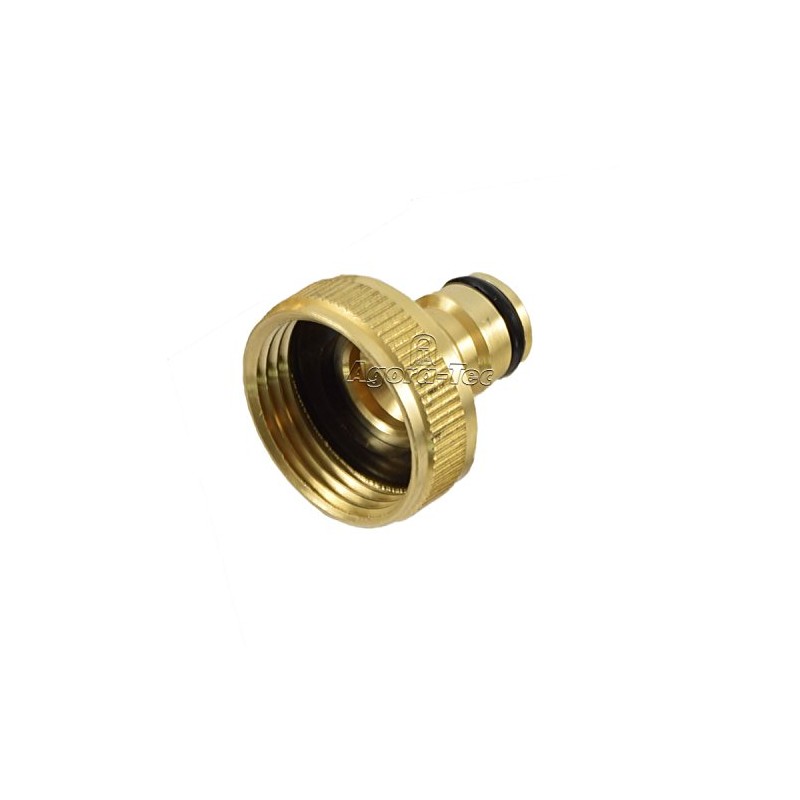 Agora-Tec Brass Tap Connector 1 Inch Internal Thread (30.3 mm)
