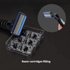 Mens Razor 6 Blade Refills，6 Blade Razor Cartridges with Lubricating