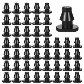 Exircy 150 Pcs Goof Plugs 1/4 Inch Barbed Drip Line Plugs End Plug Drips Irrigations Connectors Barbed Connector for Agricultura Garden 1/4 Inch Tube