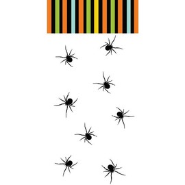 Creative Converting Spooky Spiders Cello Bags