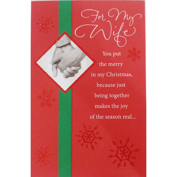 Greeting Card For My Wife - You Put the Merry in My Christmas With Love Every Day of the Year