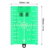 Magnetic Laser Target Plate, Target Plate with Stand for Green/Red