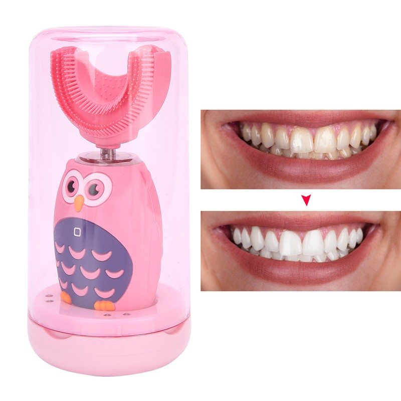 UShape Electric Toothbrush Teeth Whitening Oral Care Automatic Massage Toothbrush