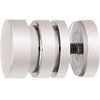 CRL Contemporary Style Brushed Nickel Finish Single-Sided Shower Door Knobs