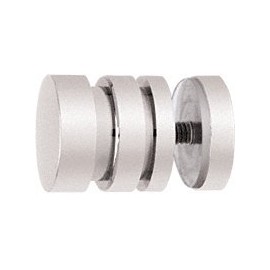 CRL Contemporary Style Brushed Nickel Finish Single-Sided Shower Door Knobs