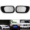 Front Bumper Kidney Sport Grille Grill Replacement for E46 4D