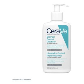 Limpiador Cerave Control Imperfecciones Para Piel con Tendencia Acnéica de Todas las Edades de Dia y Noche 236ml Skin Care