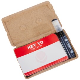 Montana Colors MTN WTF Stickers-Hey Yo, Pegatinas + Rotulador 50 Stickers + Marker, Graffiti, Hello My Name is, Medio