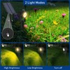 T-SUNUS Solar Landscape Spotlights 2 Pack Warm White, IP65 Waterproof