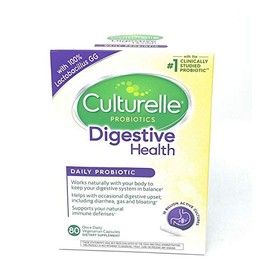 Culturelle Digestive Health Probiótico, 80 Cápsulas                                                                                                   