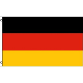 NYLON (NOT Polyester) Germany Plain, 3'x5' NYLON 210D-S Flag