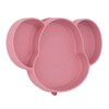 Baby Suction Plate Silicone Thick Edge Skid Resistance Cute Bear