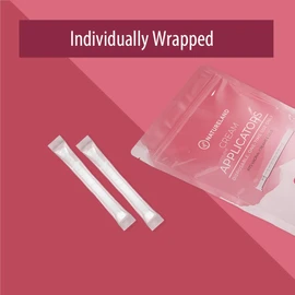 Natureland Disposable Plastic Vaginal Applicator: For Gel or Cream Products - Includes Dual Dosage Markings (Regular, 60, Count)