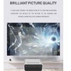 Mini Projector Multifunction HD 1080P WiFi Wireless Wired Screen Projection