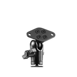 Tackform Slim Track™ Base Mount - Diamond AMPS Holder | 1.91” Industry Standard Center-to-Center Hole Distance | Short Reach Arm | (Base Mounts are ONLY Compatible Slim Track™ Brackets)