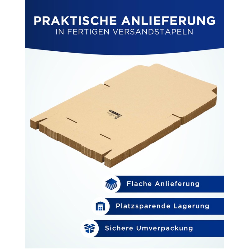 KK Verpackungen Maxi Letter Boxes 350 x 250 x 50