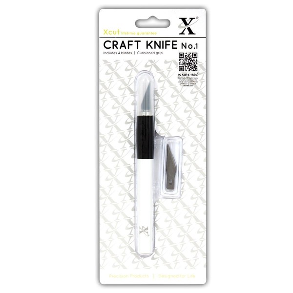 docrafts Xcut No. 1 Craft Knife (Kushgrip), Assorted