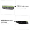 CHILDWEET Material Waist Pack Sports Waist Bag Headphone Access Comfortable