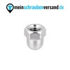 Acorn Nuts Hexagonal M6 High Shape DIN 1587 Stainless Steel