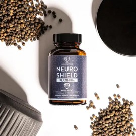 Nootrópico Homodeus Neuro Shield Platinum para Memoria y Concentración con Melena de León y Bacopa                                                    
