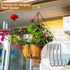 ESFUN 30 Pack Heavy Duty S Hooks Pan Pot Holder