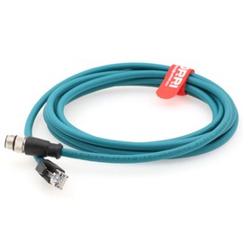 DRRI M12 Compatible COGNEX Ccb-84901 Gigabit Ethernet Interface Cat6a Cable 8-pin M12 to RJ45