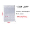 AKAAYUKO Women's Bra Extenders 4 Hook Soft Comfortable Bra Strap