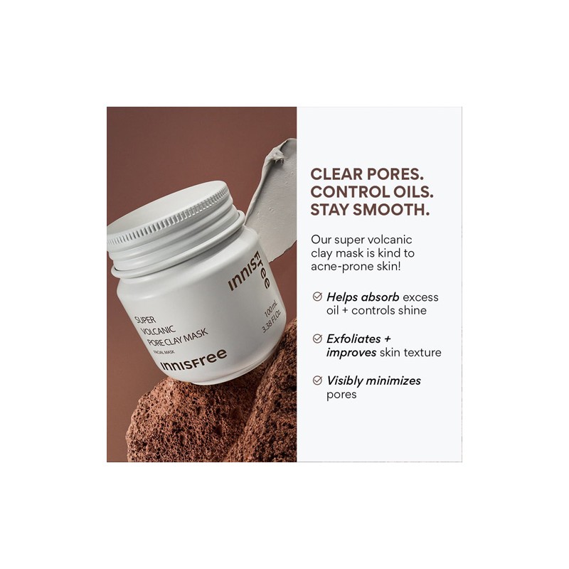 Innisfree [Innisfree]*renewal* Super Volcanic Pore Clay Mask 100ml