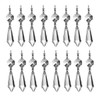 20pcs Clear Crystal Chandelier Icicle Prisms Lamp Candelabra Replacement Parts