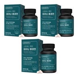 More Nature Stress Care Theanine Rhodiola Rosea, 60 tablets, 3 units / 모어네이처 스트레스 케어 테아닌 홍경천, 60정, 3개