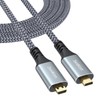 ZeniKon 4K Micro HDMI to Micro HDMI Cable 6FT, Braided