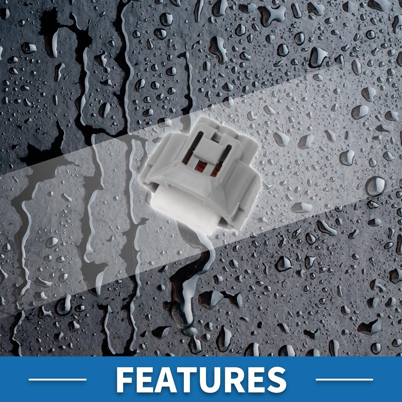 A ABSOPRO 3 Pin Turn Signal Light Connector Plug No.9098011020