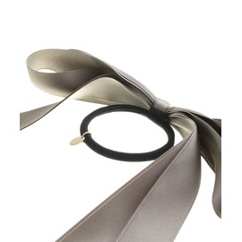 VINGTAINE H-479-GG-HGOM Long Ribbon Hair Elastic Pony Hook Hair Cuffs Hair Hook Adult Cute Women's Hair Accessory