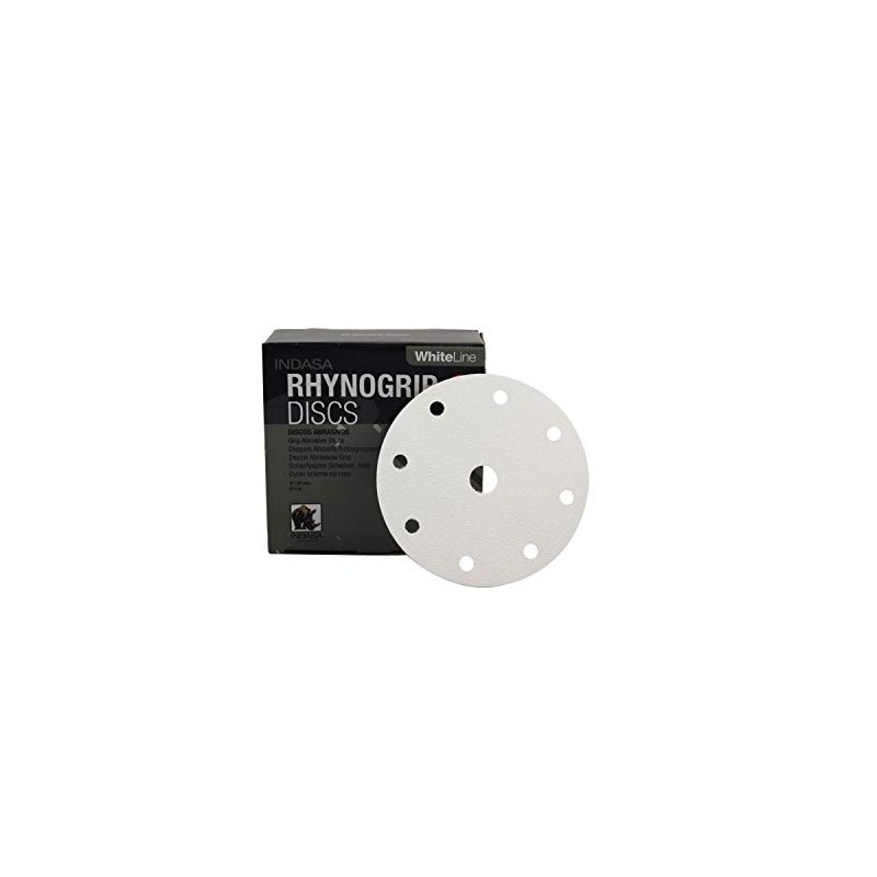 Pack of 50 Eccentric Sanding Discs 9-Hole Diameter 150 mm