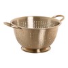 MGE - Stainless Steel Kitchen Colander with Handles and Base
