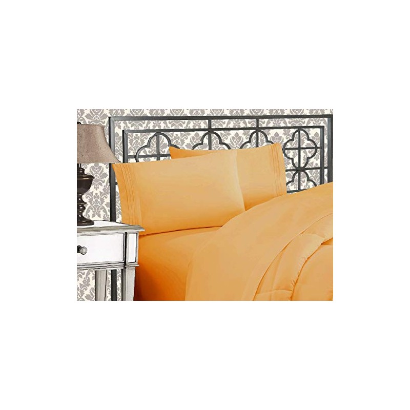 Elegant Comfort 1500 Thread Count Egyptian Quality 4-Piece Bed Sheet